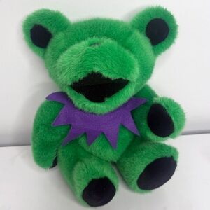 12" Jointed Grateful Dead Bear - Green